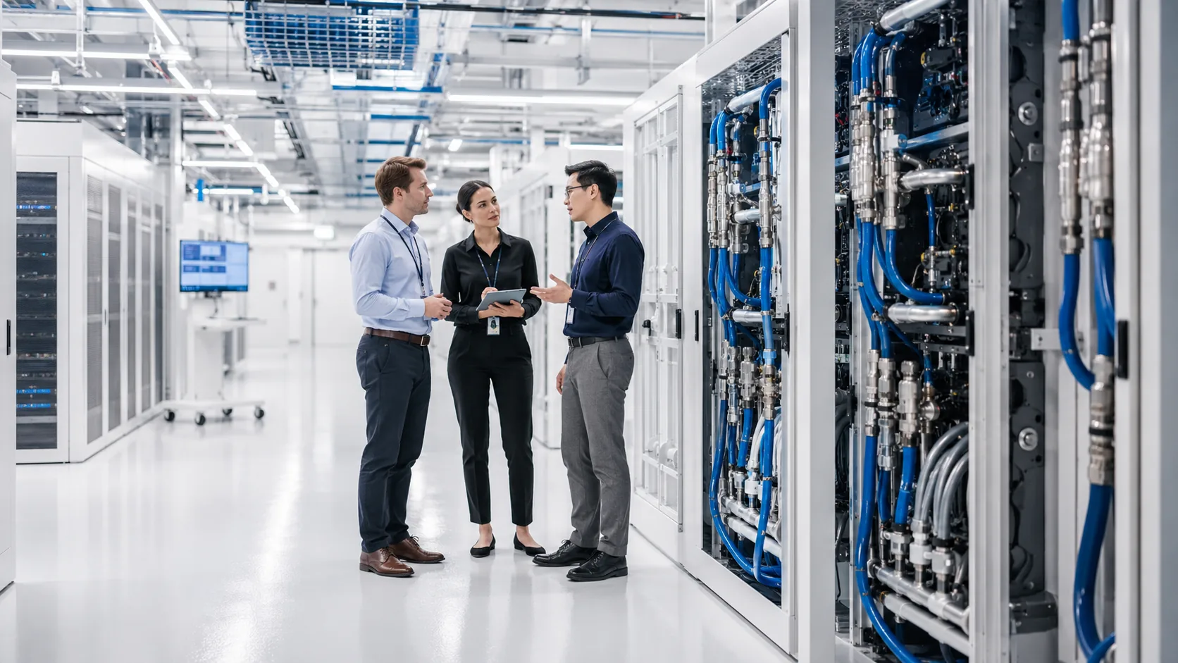 AI infrastructure liquid cooling systems